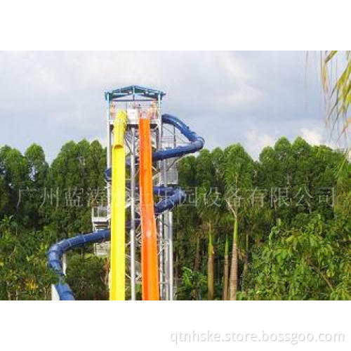 Exciting Combination Adult Water Slides High Speed For Am